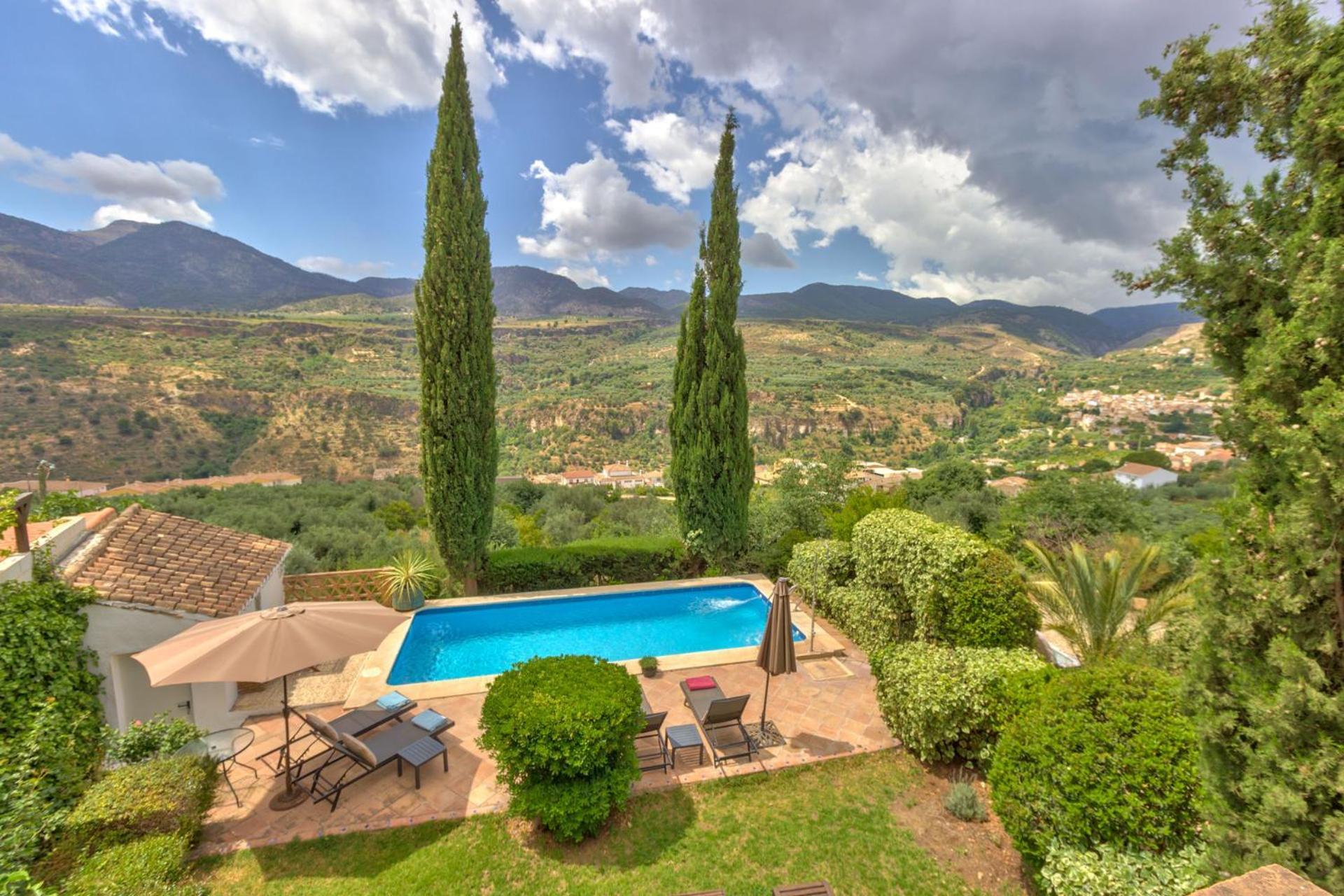 Cortijo El Pino Retreat Bed & Breakfast Albuñuelas Exterior foto