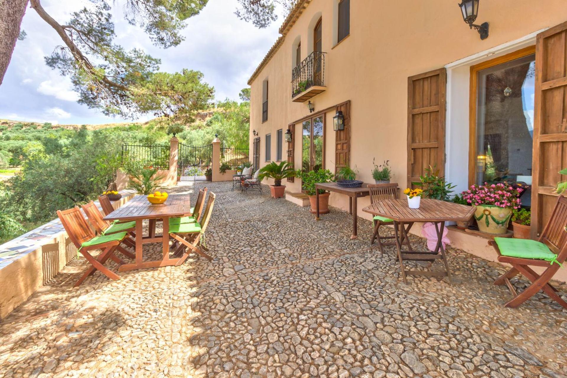 Cortijo El Pino Retreat Bed & Breakfast Albuñuelas Exterior foto