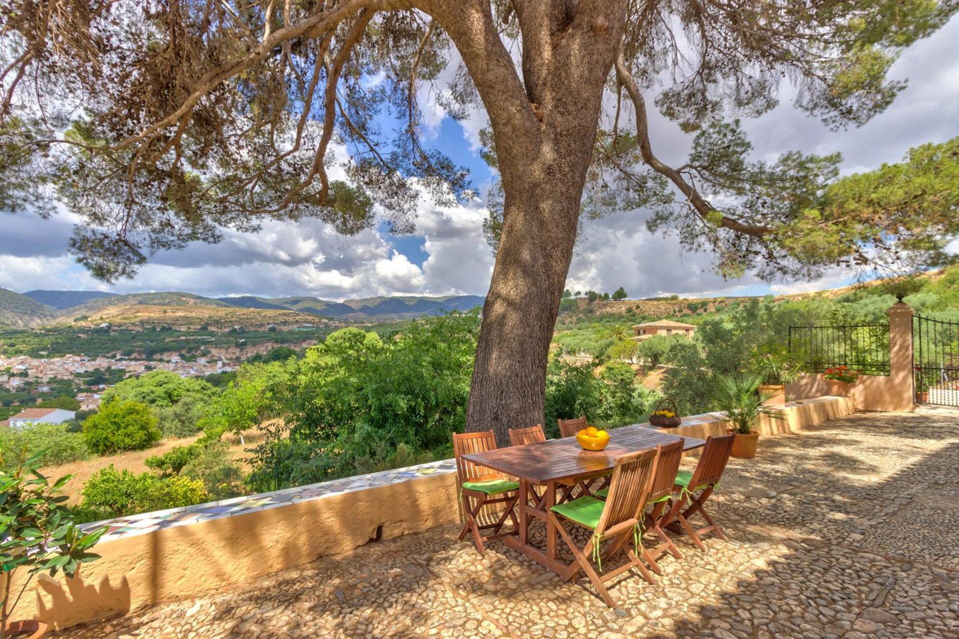 Cortijo El Pino Retreat Bed & Breakfast Albuñuelas Exterior foto